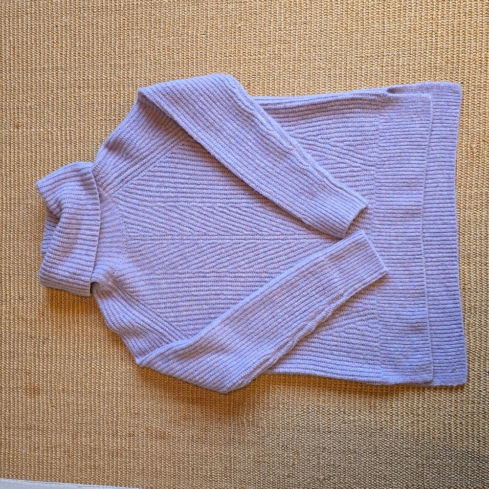 Madewell Lavender Sweater XS